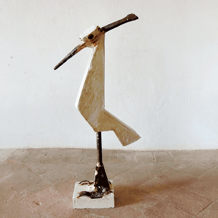 Foto der Skulptur Der Wiedehopf